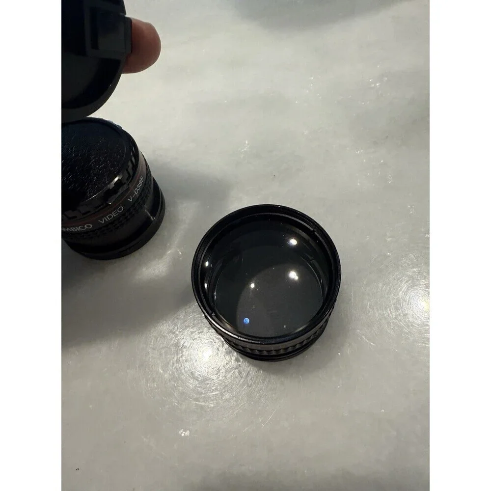 Ambico Video V-0385 Wide Angle & Telephoto Lenses S107